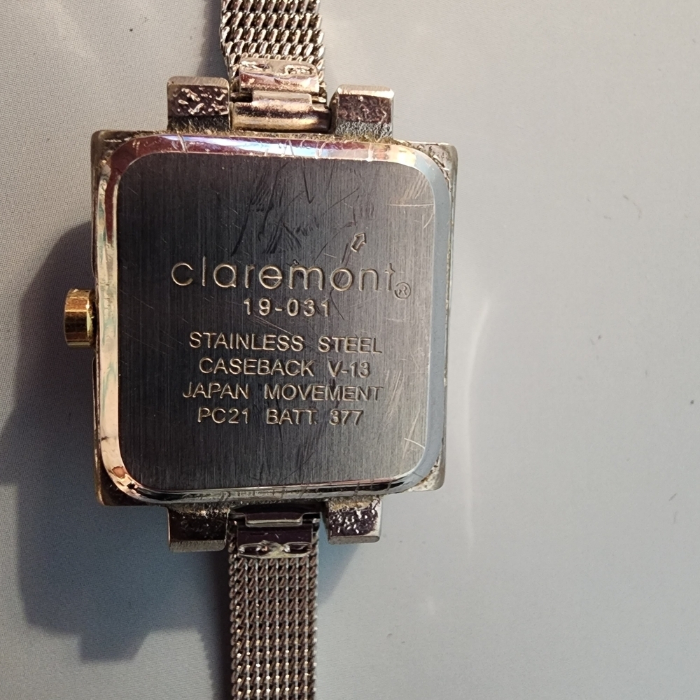 Claremont Gold Tone and Silver Tone Quartz Watch #6 - Picture 2 of 4